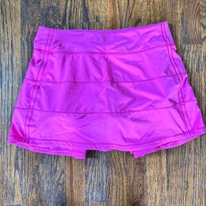 Lululemon Pace Rival Mid Rise Long Sonic Pink Skort